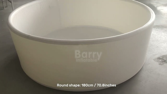Büyük Boyutlu Taşınabilir Katlanabilir Yüzme Havuzu Pvc Drop Stitch Yerden Yukarı Şişme Havuz