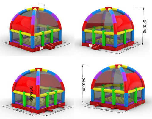 Ticari sınıf Pvc Mega Dome Büyükler için parti kiralamak için