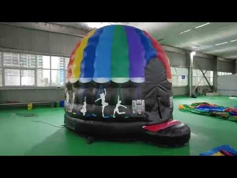 PVC malzemesinde Disco Dome Bounce House Bir sonraki etkinliğiniz için 7-15 günlük üretim süresi