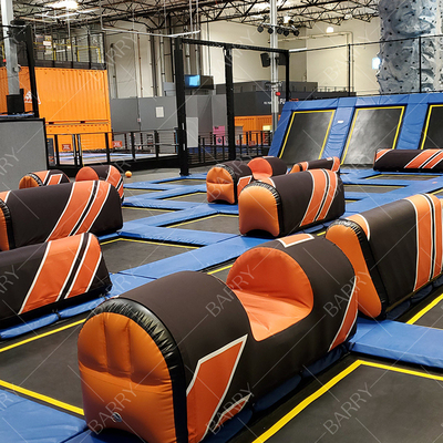 Kapalı spor salonu Spor Hava pistleri Trampolin parkları Parkour hava blokları şişirme blokları
