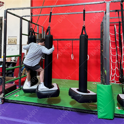 Şişilebilir Trampolin Parkour Mahalleri G2N Hava Piston Hava Kutusu Eğitim İçin Parkout Hava Blokları
