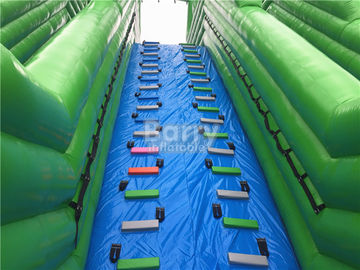 Dayanıklı Dev Şişme Slide, Yeşil 10000ft Blow Up Kayma n Slide