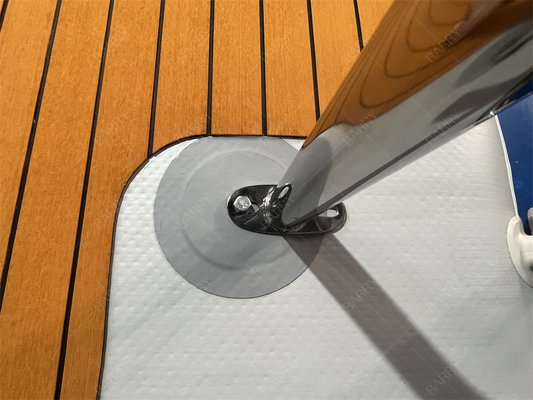 Paslanmaz Çelik Merdivenler 3x2x0.2m Şişme Jet Ski Doku Tekne Parkı için Pontoon