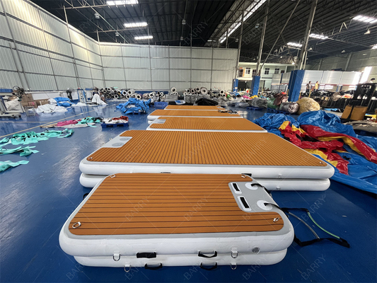 Drop Stitch şişme motorlu tekne platformu yat iskeleti platformu
