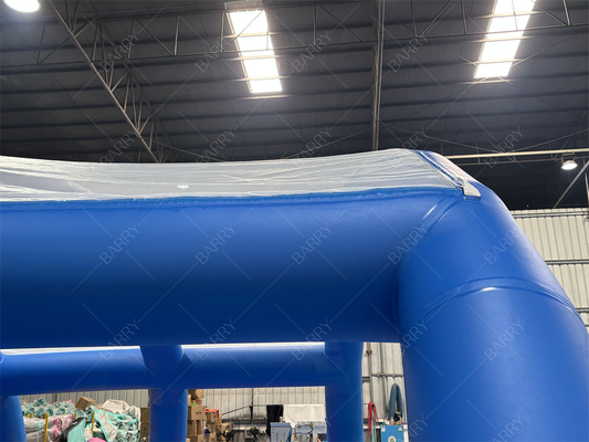 10x8x3.5ft PVC kapaklı çocuklar için şişme yüzme havuzu