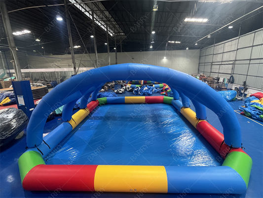 10x8x3.5ft PVC kapaklı çocuklar için şişme yüzme havuzu