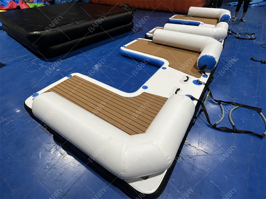 Tekne ve yoga için özelleştirilebilir şişme yüzen rıhtım