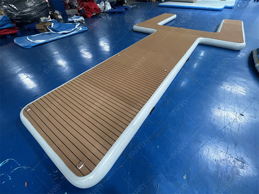 Özelleştirilebilir şişme yüzen rıhtım PVC EVA Su Platformu