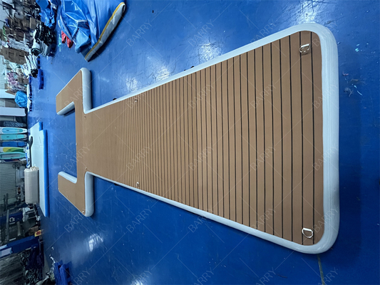 Özelleştirilebilir şişme yüzen rıhtım PVC EVA Su Platformu