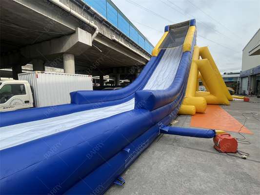 Ticari Dev Şişme Su Kaydırağı 30x10.6m PVC Tema Parkları İçin