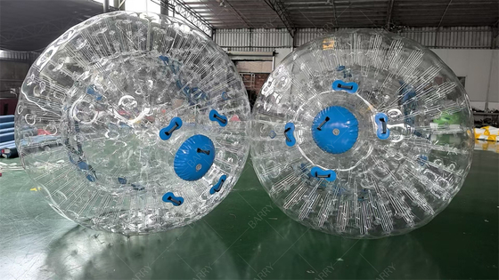 PVC TPU 2.5m Çılgın İnsan Hamster Zorb Topu Şişme Zorb Topu Çocuklar Yetişkinler İçin