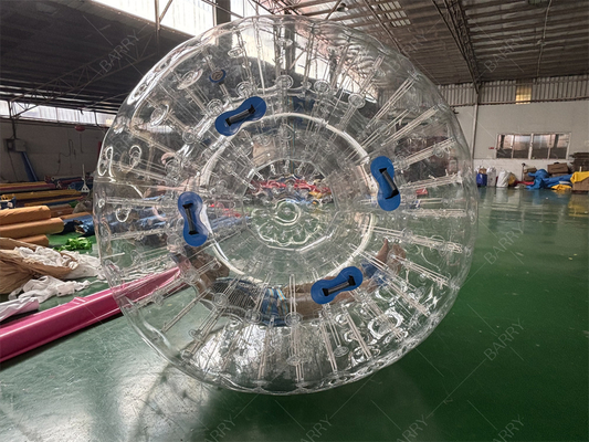 PVC TPU 2.5m Çılgın İnsan Hamster Zorb Topu Şişme Zorb Topu Çocuklar Yetişkinler İçin
