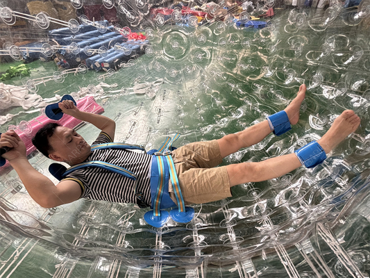 PVC TPU 2.5m Çılgın İnsan Hamster Zorb Topu Şişme Zorb Topu Çocuklar Yetişkinler İçin