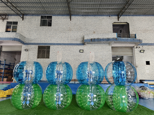 İnsan Dövüşü Şişme Bump Bubble Ball Çocuklar İçin Yetişkin TPU Pvc Malzemesi Şişme Bump Ball