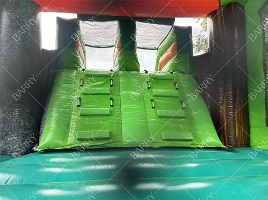 T-Rex Dinozor Şişme Su Kaydırağı Zıplama Evi Kombo Şişme Zıplayıcı Zıplama Kalesi