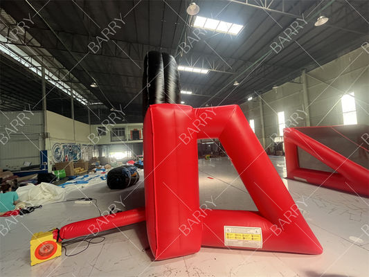 3m/4m/5m High Giant Red Inflatable Dart Board Soccer Football Kick Dartboard Target Game