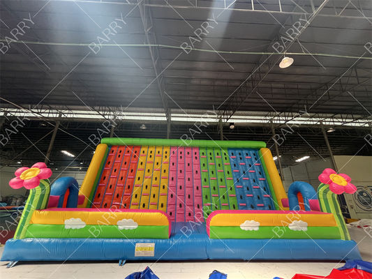 Açık Hava Parti Kiralama Dev Şişme Oyunlar Çocuklar Çiçek Şişme Tırmanma Duvarı Satılık