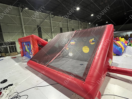 Özelleştirilebilir Şişme Futbol Kalesi Seti Plaj Partisi ve Etkinlikler için Promosyon Spor Oyunu