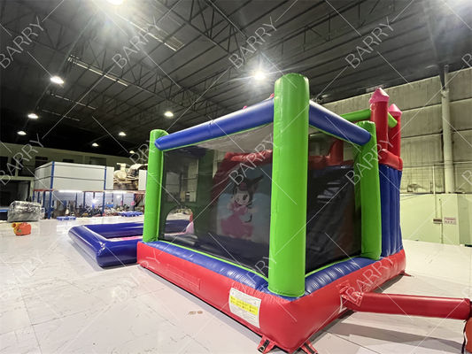 Parti için Ticari Melodi Kuromi Çizgi Film Şişme Su Kaydırağı ve Havuz