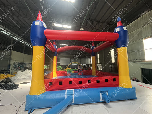 Commercial Inflatable Jumping Castle Cartoon Combo Bounce House With Slide