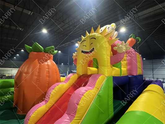 Commercial Circus Clown Inflatable Bounce House Colorful Indoor Outdoor Kids Playground Inflatable Castle