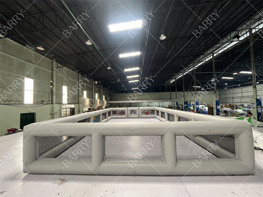 Dışarıdaki Çocuklar Şişme Futbol Sahası Futbol Sahası Arena Hava geçirmez Fırlatma Futbol Sahası Satılık