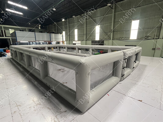 Dışarıdaki Çocuklar Şişme Futbol Sahası Futbol Sahası Arena Hava geçirmez Fırlatma Futbol Sahası Satılık