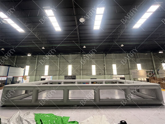 Dışarıdaki Çocuklar Şişme Futbol Sahası Futbol Sahası Arena Hava geçirmez Fırlatma Futbol Sahası Satılık