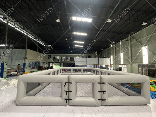 Dışarıdaki Çocuklar Şişme Futbol Sahası Futbol Sahası Arena Hava geçirmez Fırlatma Futbol Sahası Satılık