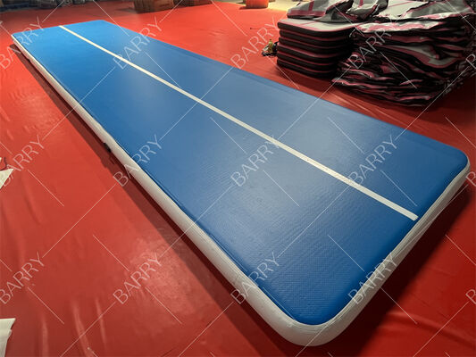 Fitnes için fabrika şişme hava yolları, yoga kullanımı için velcro bağlantısı