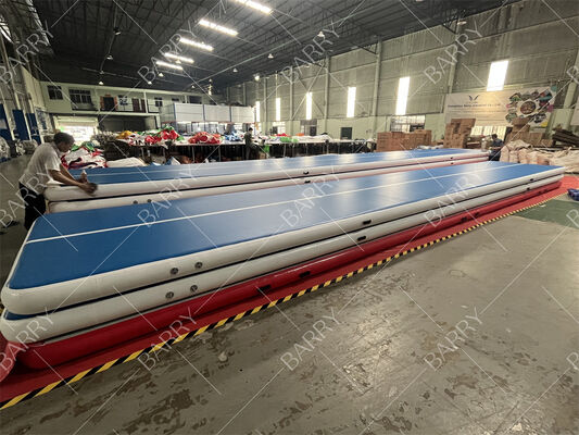 Hava Yastığı Tumble Track Şişme Jimnastik Takla Paspası 2m 3m 4m 5m 6m 7m 8m Antrenman Paspasları 10/20 cm