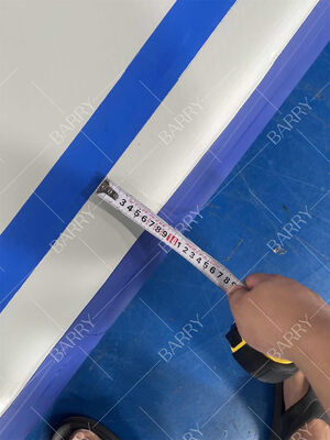 Drop Stitch PVC Fitness Jimnastik Koltuğu Açık Hava Eğitimi için Şişme Hava Yolu Koltuğu