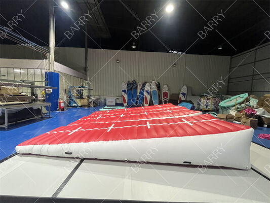 Manufacture Gymnastics Exercise Inflatable Air Track Ramp / Gymnastic Air Incline Triangle Ramp Mats