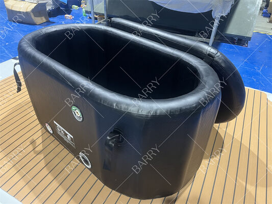 Yüksek Kaliteli Şişme Drop Stitch Buz Banyo Havuzu Terapi İyileşme Soğuk Dalış Buz Banyo