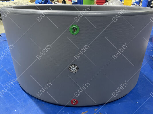 PVC Dikiş Bırakma Şişme Jakuzi Spa Açık Hava Masaj Spa Havuzu Elektrikli Pompalı