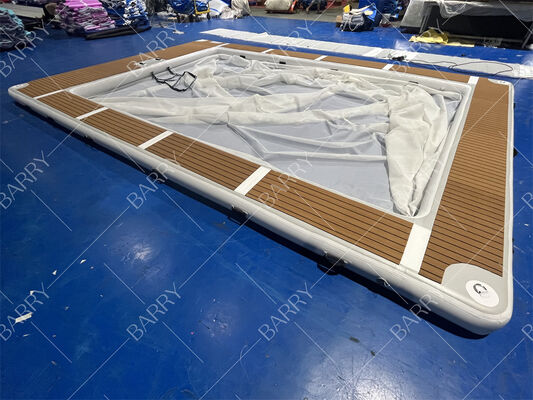 Yaz Düşük Dikiş Tüp Şişme Balkabağı Yacht Havuzu Ağlı Şişme Deniz Yüzme Havuzu