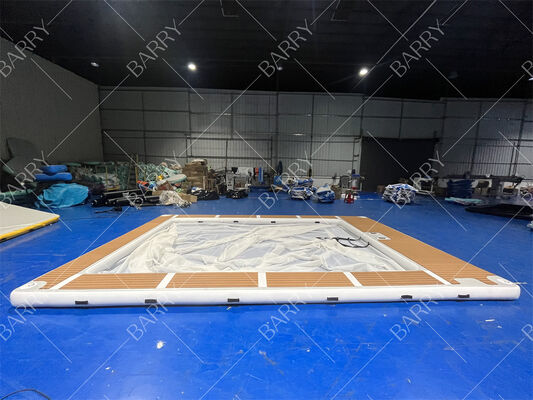 Yaz Düşük Dikiş Tüp Şişme Balkabağı Yacht Havuzu Ağlı Şişme Deniz Yüzme Havuzu