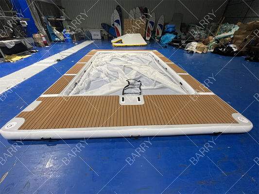 Yaz Düşük Dikiş Tüp Şişme Balkabağı Yacht Havuzu Ağlı Şişme Deniz Yüzme Havuzu