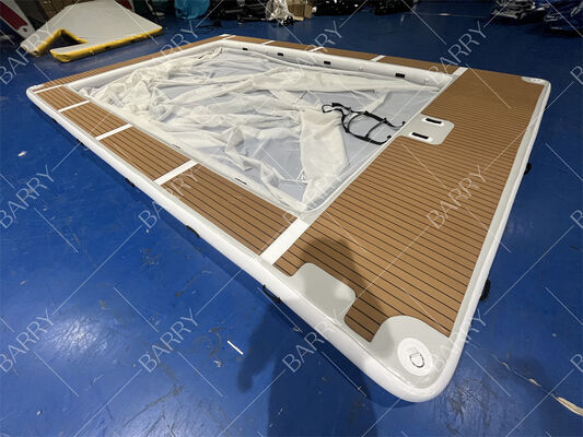 Yaz Düşük Dikiş Tüp Şişme Balkabağı Yacht Havuzu Ağlı Şişme Deniz Yüzme Havuzu