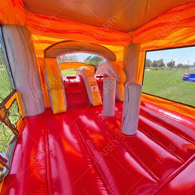 Parti Dino Çöpçük Çöpçük Ev Castillos Çöpçükler Şişme Jurassic World Çöpçük Kale Kaydırma Havuzu Dinosür Atlama Evi