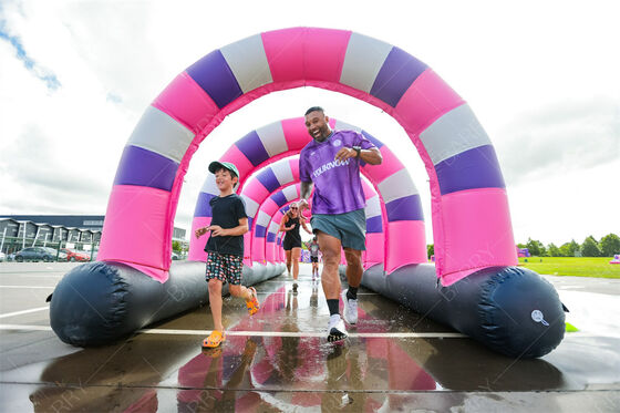 NL Büyük şişme engeller yarışı şişme 5K engeller koşusu