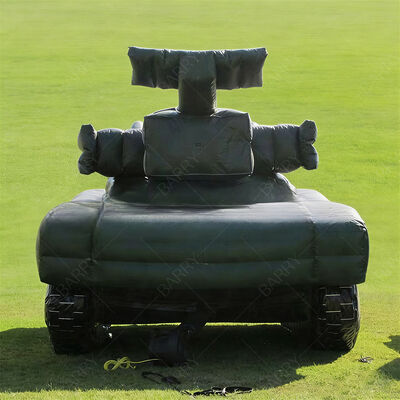 8.8m şişme askeri tank modeli açık hava etkinliği dekorasyonu taktik yem hafif tank