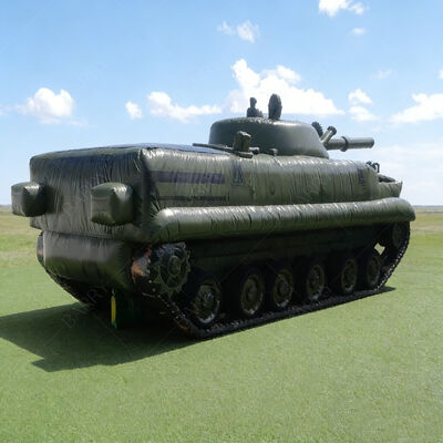 Özel Yapım Ana Muharebe Tankı Şişme Amfibi Zırhlı Araç Maketi