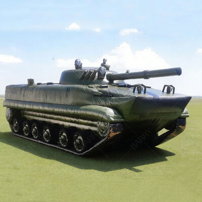 Özel Yapım Ana Muharebe Tankı Şişme Amfibi Zırhlı Araç Maketi