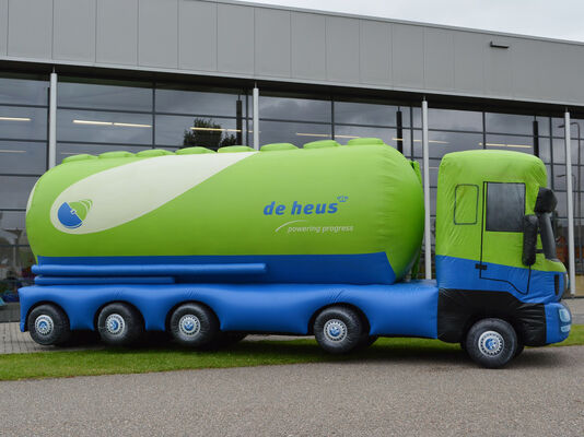 Oxford Kumaş PVC Özel Modu Şişme Sahte Askeri Kargo Kamyonu