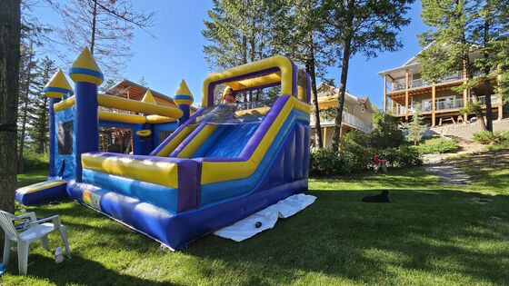 Plato PVC Şişme Zıplama Kalesi Çocuklar İçin Eğlence / Zıplama Evi