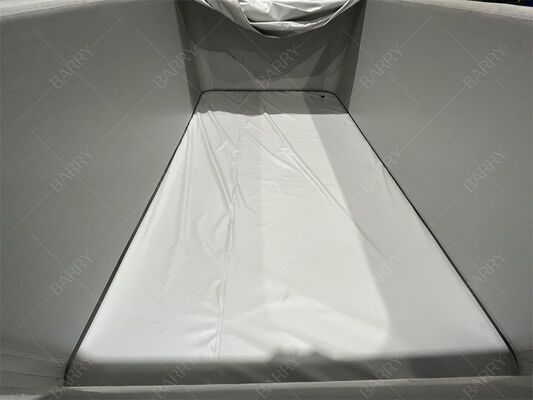 Dikdörtgen Düşük Dikiş DWF Kumaş Şişme Çocuk Havuzu Kapaklı