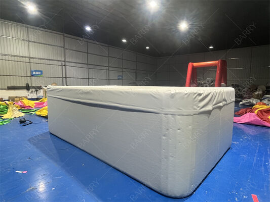 Dikdörtgen Düşük Dikiş DWF Kumaş Şişme Çocuk Havuzu Kapaklı