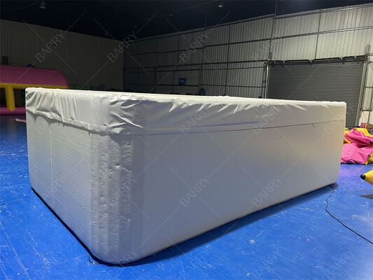 Dikdörtgen Düşük Dikiş DWF Kumaş Şişme Çocuk Havuzu Kapaklı