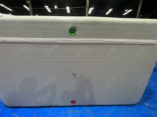 Dikdörtgen Düşük Dikiş DWF Kumaş Şişme Çocuk Havuzu Kapaklı